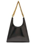 Matchesfashion.com Staud - Rey Chain-handle Leather Handbag - Womens - Black