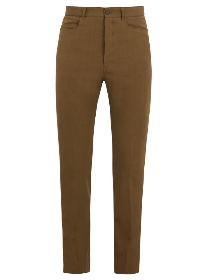 Lanvin Slim-leg Wool Trousers