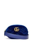 Gucci Gg Marmont Velvet Belt Bag
