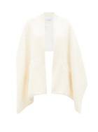 Raey - Wool And Silk-blend Shawl - Womens - Ivory