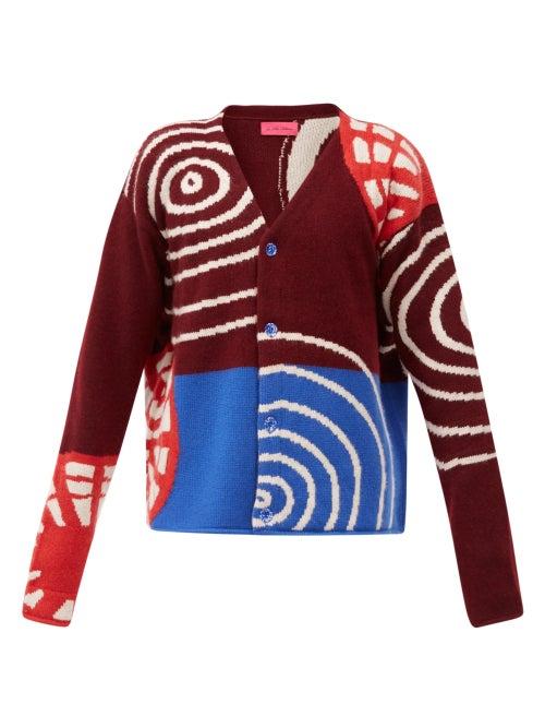 Matchesfashion.com The Elder Statesman - Prayers And Moon Cashmere Cardigan - Mens - Multi