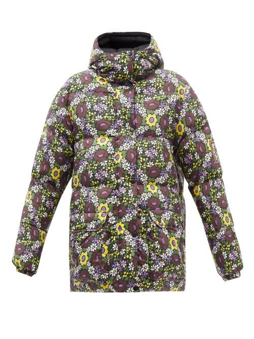 Richard Quinn - Ditsy Universal Quilted Floral-print Coat - Womens - Multi