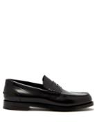 Matchesfashion.com Burberry - Bedmont Penny Leather Loafers - Mens - Black