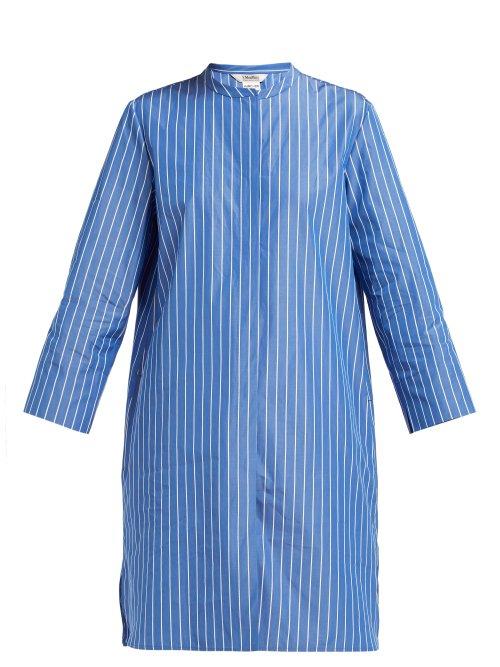 Matchesfashion.com S Max Mara - Eleonor Shirt - Womens - Blue White