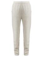 Matchesfashion.com Allude - Cashmere Track Pants - Womens - Light Grey