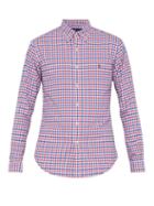 Matchesfashion.com Polo Ralph Lauren - Checked Cotton Shirt - Mens - Red Multi
