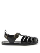 See By Chlo - Millye Buckled-leather Jelly Sandals - Womens - Black