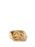 Matchesfashion.com Alighieri - Pisces 24kt Gold-plated Zodiac Ring - Womens - Gold