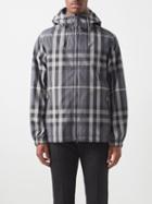 Burberry - Standford Reversible Windbreaker Jacket - Mens - Grey