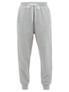 Matchesfashion.com The Upside - One Love Cotton Jersey Track Pants - Womens - Grey