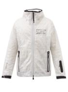 Moncler Grenoble - Croset Logo-print Hooded Shell Jacket - Mens - White