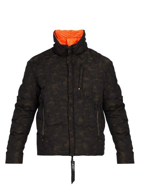Matchesfashion.com Kru - Stratos Reversible Quilted Coat - Mens - Khaki