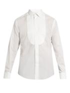 Lanvin Double-cuff Bib-front Dinner Shirt