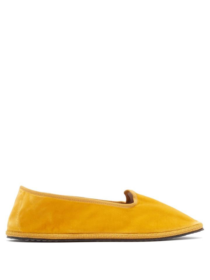 Allagiulia Velvet Espadrilles