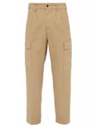 Matchesfashion.com Barena Venezia - Rione Cotton Blend Cargo Trousers - Mens - Beige
