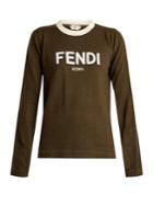 Fendi Logo-print Wool Sweater