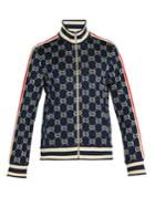 Gucci Logo-jacquard Cotton Track Jacket