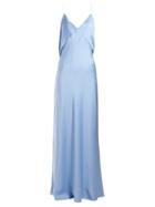 Matchesfashion.com The Row - Gran Silk Gown - Womens - Light Blue