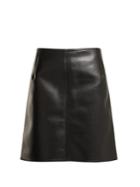 Kwaidan Editions High-rise Faux-leather Skirt