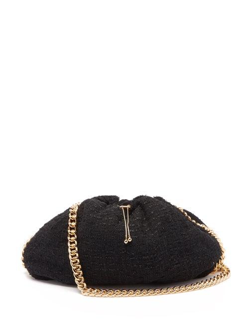 Rosantica - Mania Boucl Shoulder Bag - Womens - Black