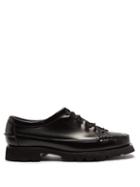 Matchesfashion.com Hereu - Priego Sport Chunky-sole Leather Oxford Shoes - Mens - Black