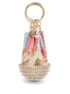 Matchesfashion.com Rosantica By Michela Panero - X Peter Pilotto Crystal And Velvet Pouch - Womens - Multi