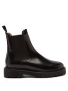 Isabel Marant - Castay Leather Chelsea Boots - Womens - Black