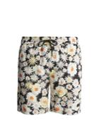 Burberry Daisy-print Swim Shorts