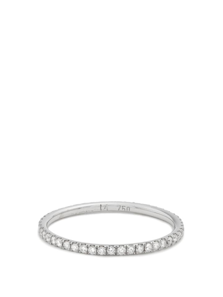 Ileana Makri Diamond & White-gold Ring