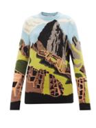 Gabriela Hearst - Ines Machu Picchu-jacquard Cashmere Sweater - Womens - Multi