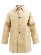 Mens Rtw Kassl Editions - Original Oil Cotton-blend Coat - Mens - Beige