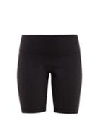 Matchesfashion.com Wardrobe. Nyc - High Rise Technical Jersey Cycling Shorts - Womens - Black
