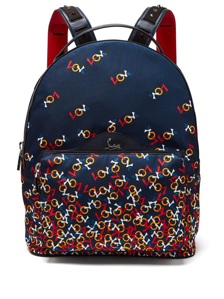 Christian Louboutin Backloubi Printed Backpack