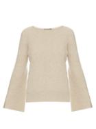 The Row Atilia Long-sleeved Ribbed-knit Sweater