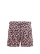 Matchesfashion.com Orlebar Brown - Setter Printed Shell Swim Shorts - Mens - Pink Navy