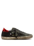 Golden Goose Deluxe Brand Super Star Bowie Low-top Canvas Trainers