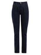Matchesfashion.com Katharine Hamnett London - Patsy Straight Leg Jeans - Womens - Indigo