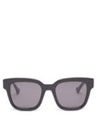 Gucci - Gg-logo Square Acetate Sunglasses - Womens - Black