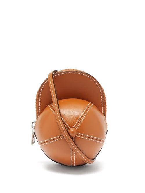 Ladies Bags Jw Anderson - Cap Nano Leather Cross-body Bag - Womens - Tan