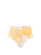 Matchesfashion.com Ephemera - Mai Tai High-rise Floral-print Bikini Briefs - Womens - Orange Multi