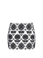 Figue Rikka Embroidered Cotton Skirt