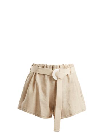 Albus Lumen Fishermans Linen Shorts