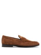 Matchesfashion.com Tod's - Suede Penny Loafers - Mens - Brown