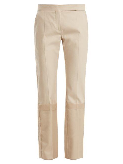 Matchesfashion.com Max Mara - Mirto Trousers - Womens - Beige