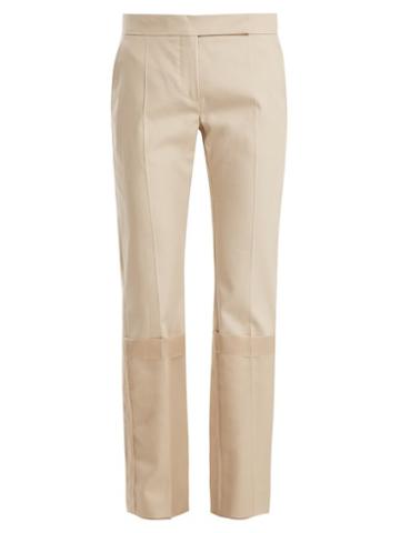 Matchesfashion.com Max Mara - Mirto Trousers - Womens - Beige