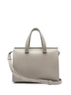 Matchesfashion.com Aesther Ekme - Mini Barrel Leather Cross Body Bag - Womens - Light Grey