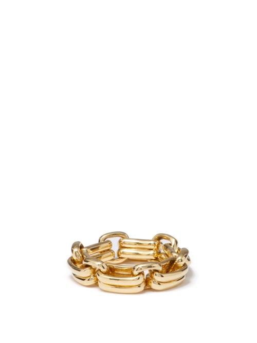 Fernando Jorge - Sync 18kt Gold Chain Ring - Womens - Yellow Gold