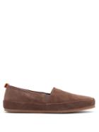 Matchesfashion.com Mulo - Suede Loafers - Mens - Brown