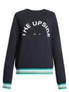 Matchesfashion.com The Upside - Sid Cotton Jersey Performance Sweatshirt - Womens - Navy