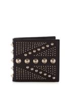 Alexander Mcqueen Studded Bi-fold Leather Wallet